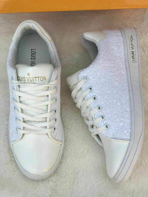 Glitter louis hot sale vuitton sneakers