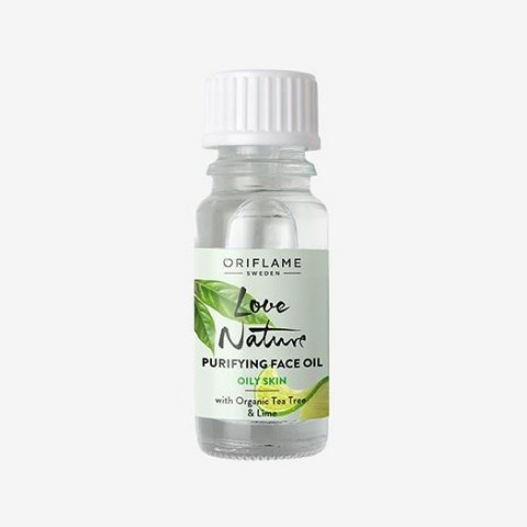 Purifying Face Oil with Organic Tea Tree & Lime