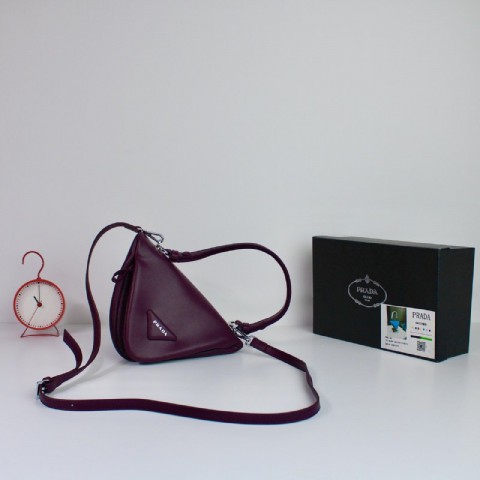 Prada women's handbag triangle-385