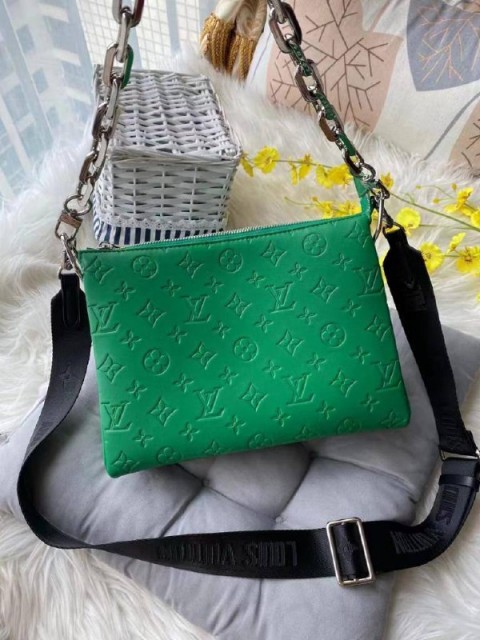 Woman's HandBag  leather - green