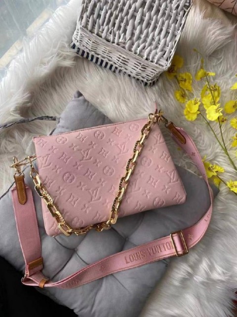 Woman's HandBag  Leather - Pink