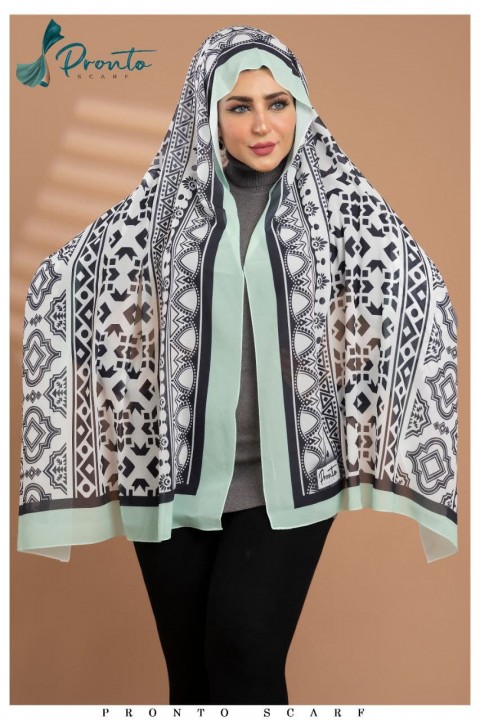 chiffon women's veil -287