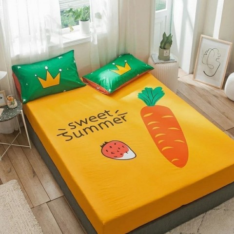 A wonderful plush warming set for the children's bed