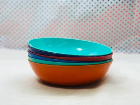 small plastic dish