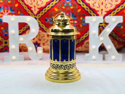 Round lantern Chinese golden booth