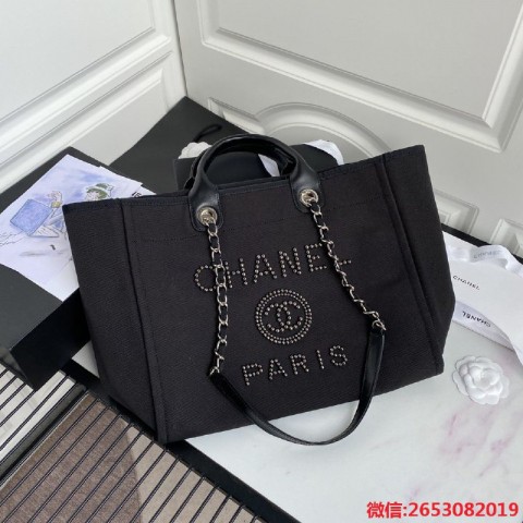 Chanel brand women handBag Made From Leather with chain shoulder -multi colour -mirror original-Size 45*27-with box