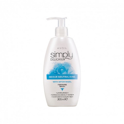 Simply Delicate Women's Wash Removes Unpleasant Odor With Hazelnut Extracts