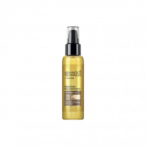 Advance Techniques Absolute Nourishment Hair Care Oil Enriched with Argan and Coconut Oils 100 ml