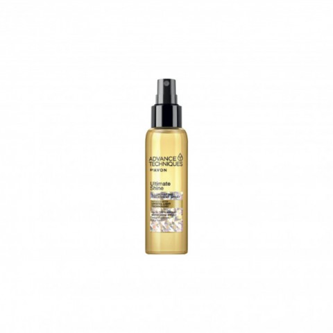 Advance Techniques Ultimate Shine Spray Leaves The Hair Shiny With Crystal Light Technology 100 ml