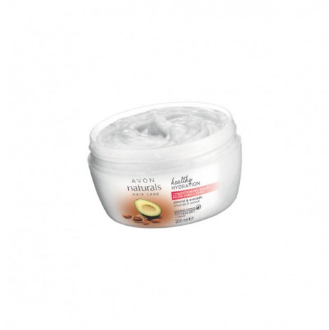 Almond and avocado hair mask