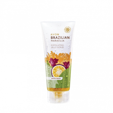 Brazilian Maracuja Exfoliating Face and Body Scrub 200 ml
