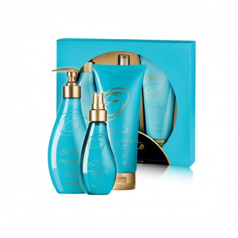 Incanto Fascinating Moisturizing Body Lotion (250ml), Body Spray (100ml) and Shower Gel (200ml) Gift Box