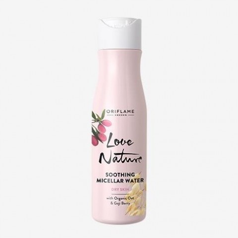 Love Nature Soothing Micellar Water with Organic Oat & Goji Berry