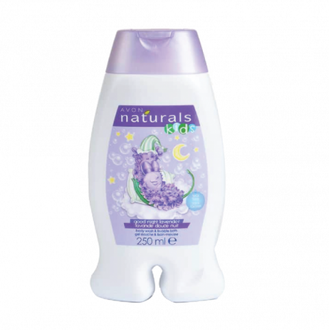 Naturals Kids Bubble Bath and Body Wash Good Night Lavender Scent