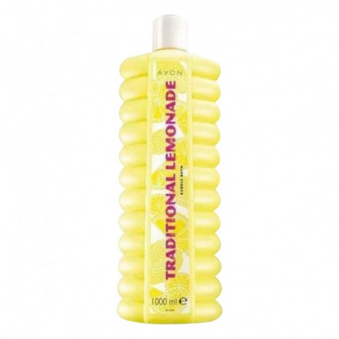 Lemon bubble bath