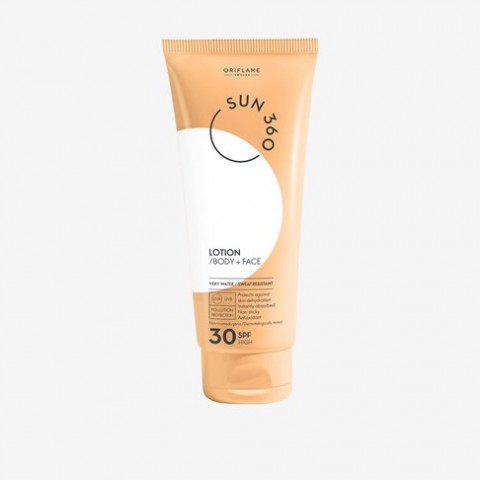 Sun 360 Lotion Body + Face SPF 30 High