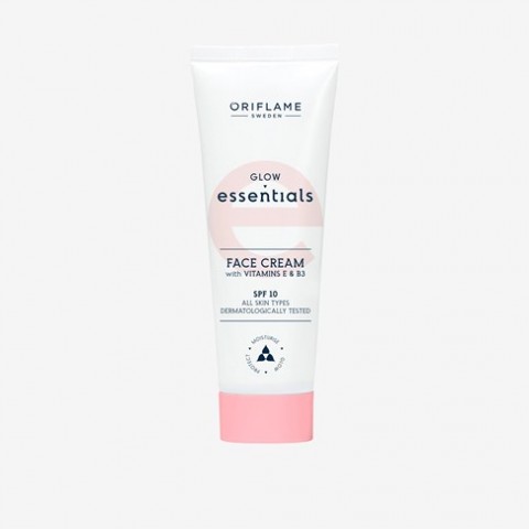 Glow Essentials Face Cream with Vitamins E & B3 SPF 10