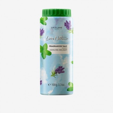 Love Nature Fragranced Talc Cooling Delight