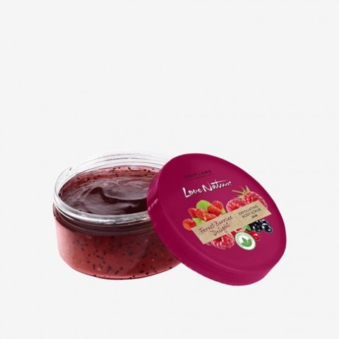 Love Nature Forest Berries Delight Exfoliating Body Scrub Jam