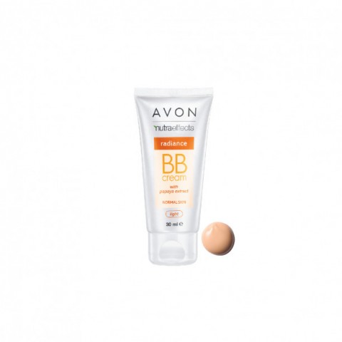 Inutra Effects BB Cream with Papaya Extracts, Normal Skin 30ml Light