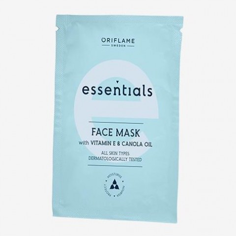 Essentials Face Mask with Vitamin E & Canola Oil / 10 ml