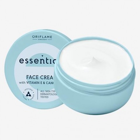 Essentials Face Cream with Vitamin E & Canola Oil