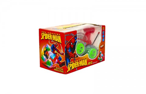 Twister kids toy car with remote control - Spider-Man