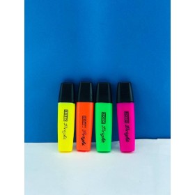 Phosphorescent highlighter pen set 4 pens