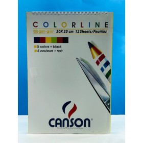 Original Color Canson 150 grams Size: 35*50 cm Number of pages: 12 sheets